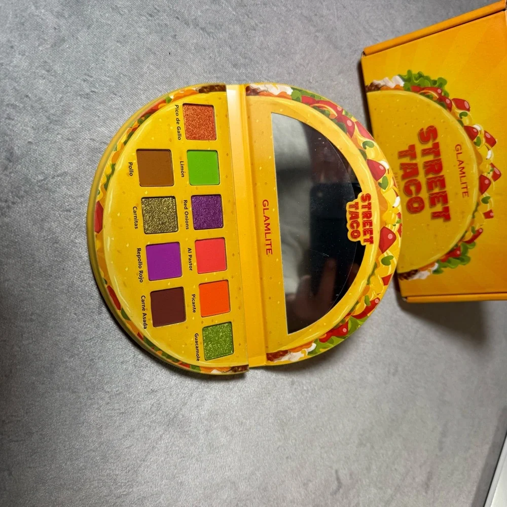 NEW Glamlite Street Taco Eyeshadow Palette